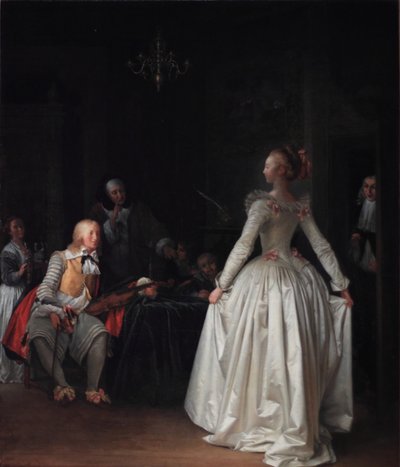 The Dance Lesson by Jean Honore Fragonard